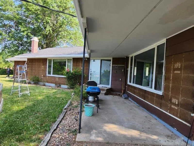 Slide of Remnant roofing and repair