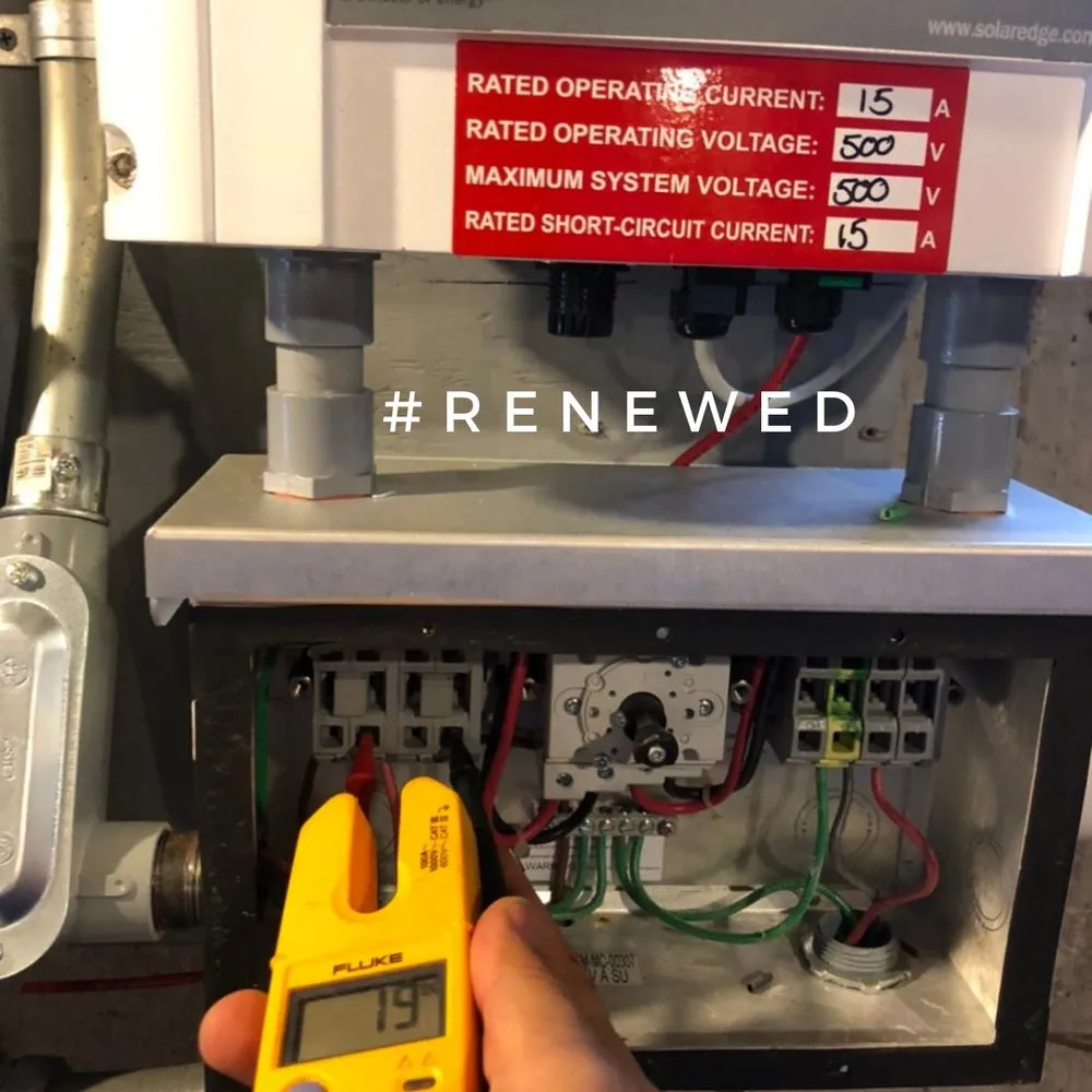 Slide of Renew Solar Services