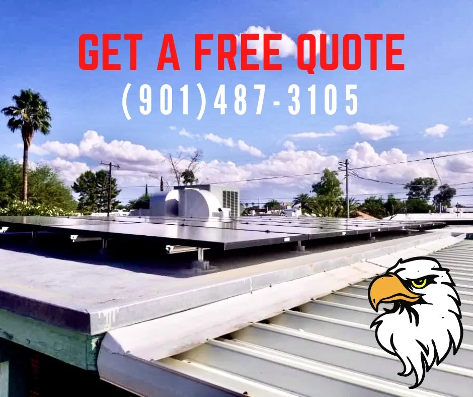Top-rated residential roofing service in Potts Camp, MS by Renewable Freedom