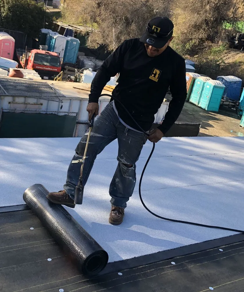 Local flat roof repair in Sylmar, CA by Reno's Roofing