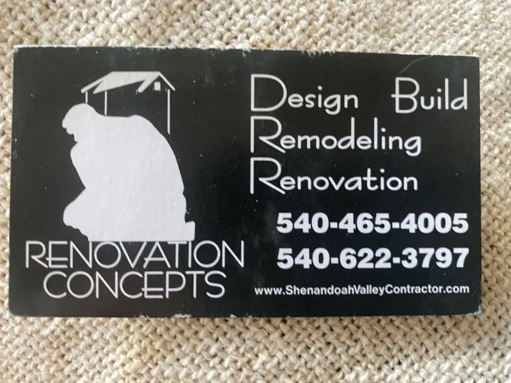 Slide of Renovation Concepts