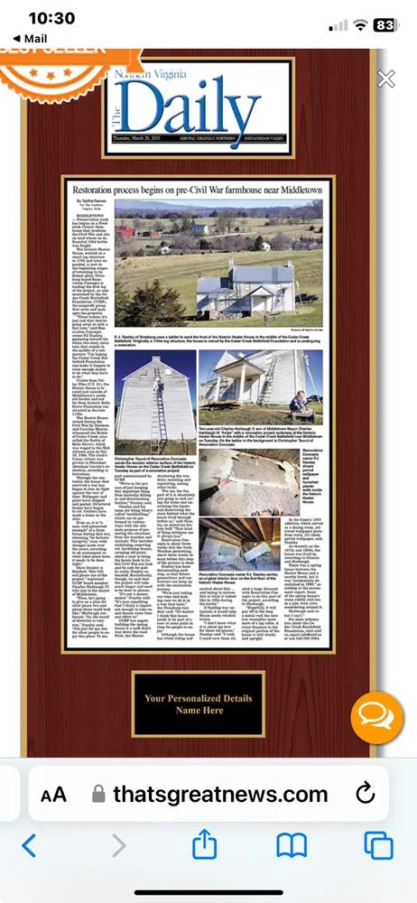 Slide of Renovation Concepts