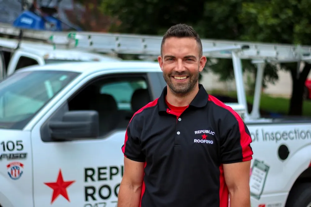 Slide of Republic Roofing