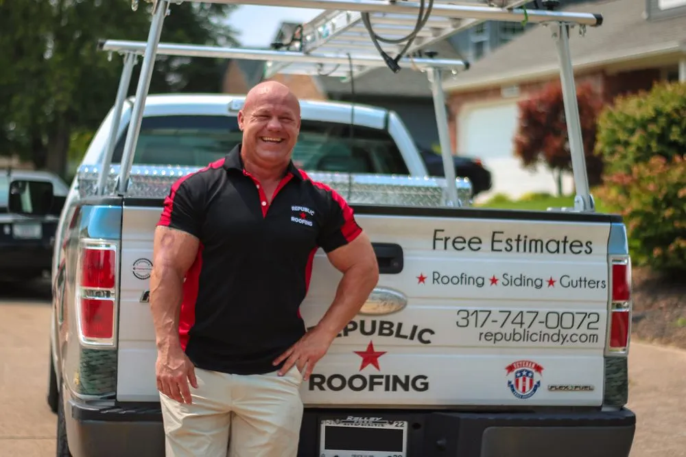 Slide of Republic Roofing