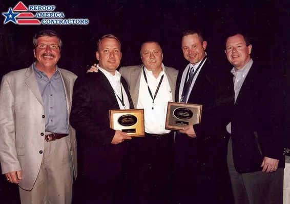 Reroof America Contractors MN Logo