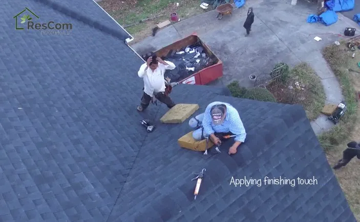 Slide of ResCom Roofing