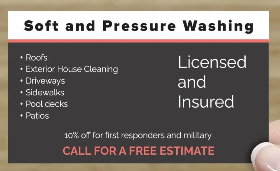 Slide of Rescue Rinse Soft Wash