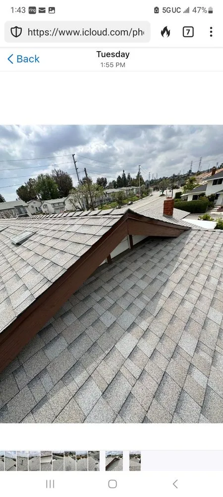 Slide of Rescue Roofing Construction
