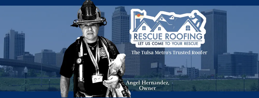 Slide of Rescue Roofing