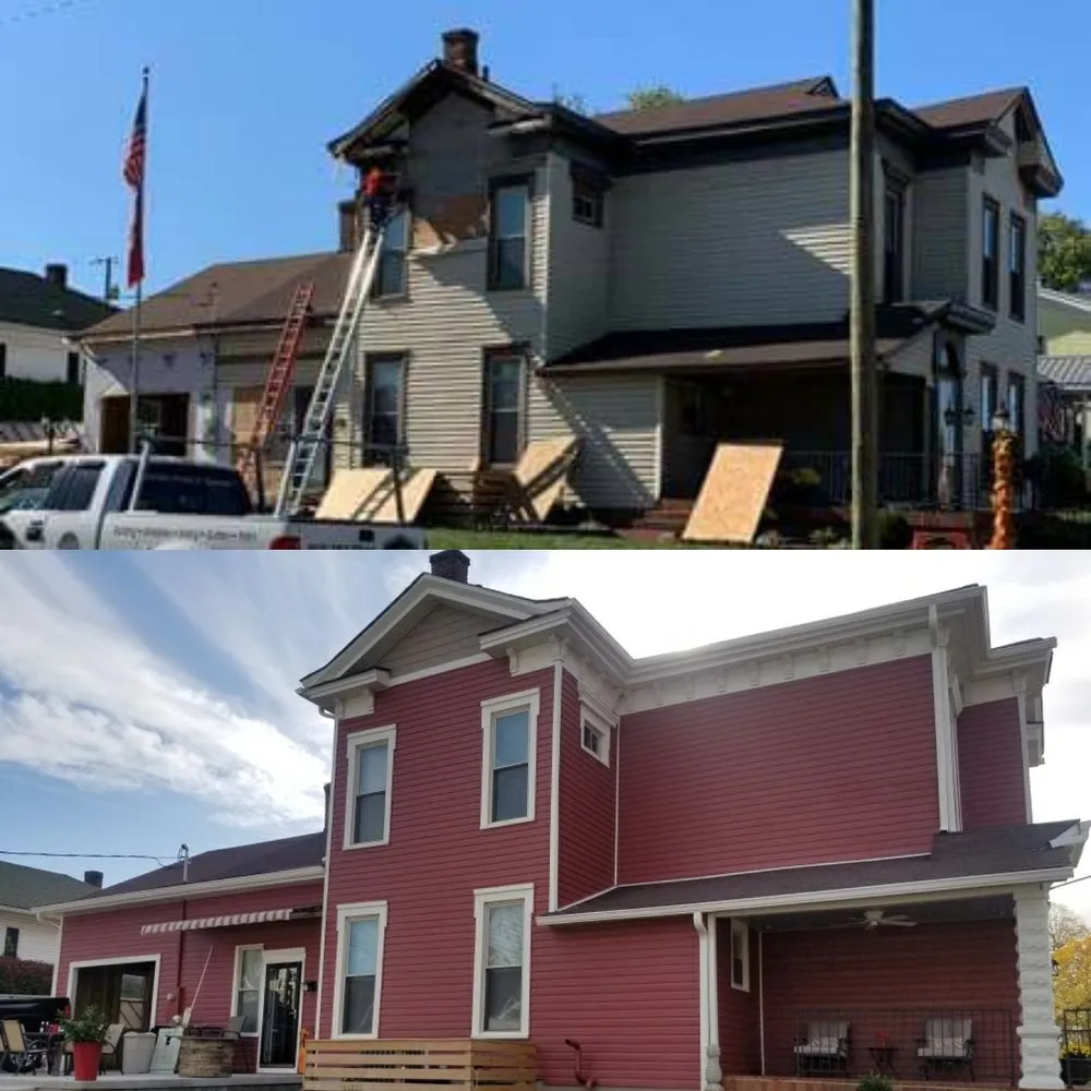 Slide of Residence Roofing & Restoration