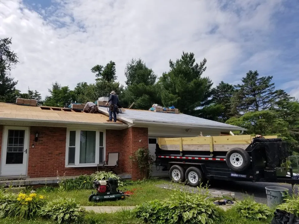 Slide of Residential Roofers