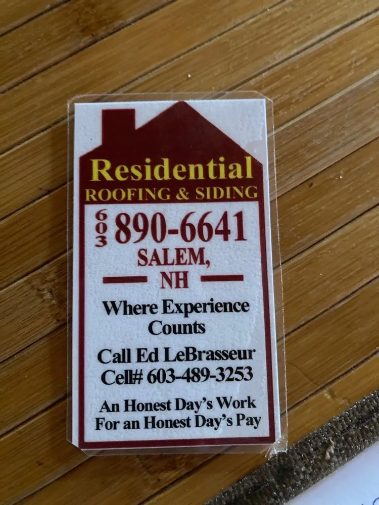 Slide of Residential Roofing & Siding- By Ed LeBrasseur