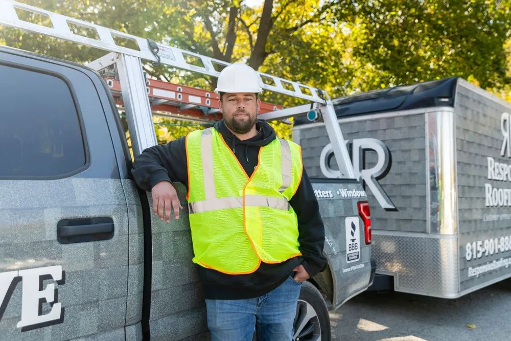 Slide of Responsive Roofing