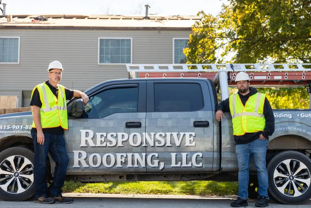 Slide of Responsive Roofing