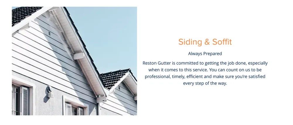 Slide of Reston Gutters