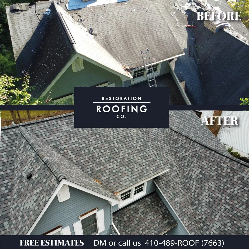 Local roof repair for residential properties across Glenwood, MD - Restoration Roofing