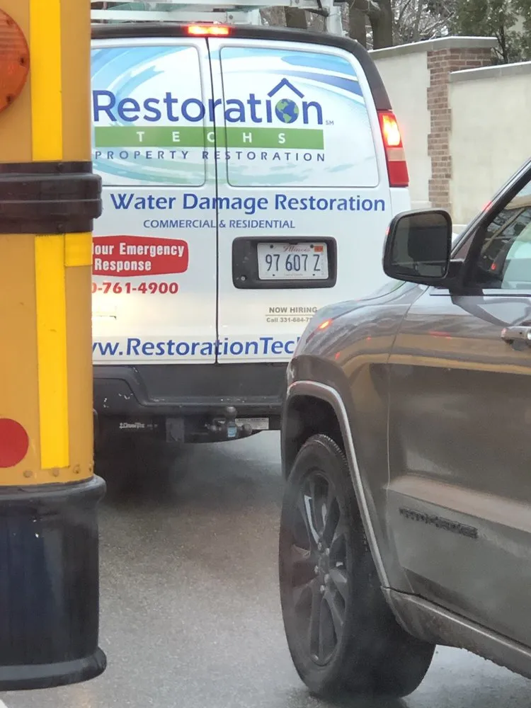 Slide of Restoration Techs