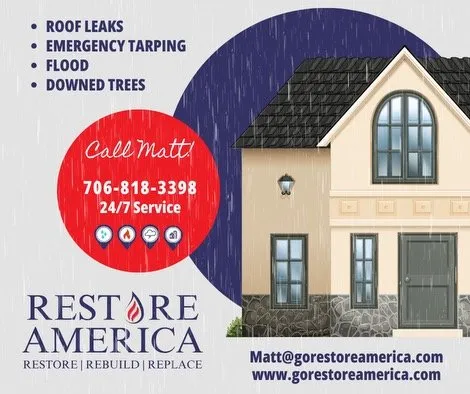 Professional residential roofing service for fast service in Jersey, GA by Restore America