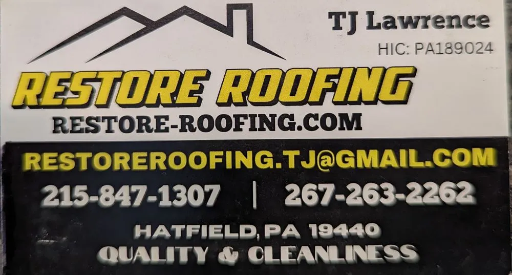 Slide of Restore Roofing