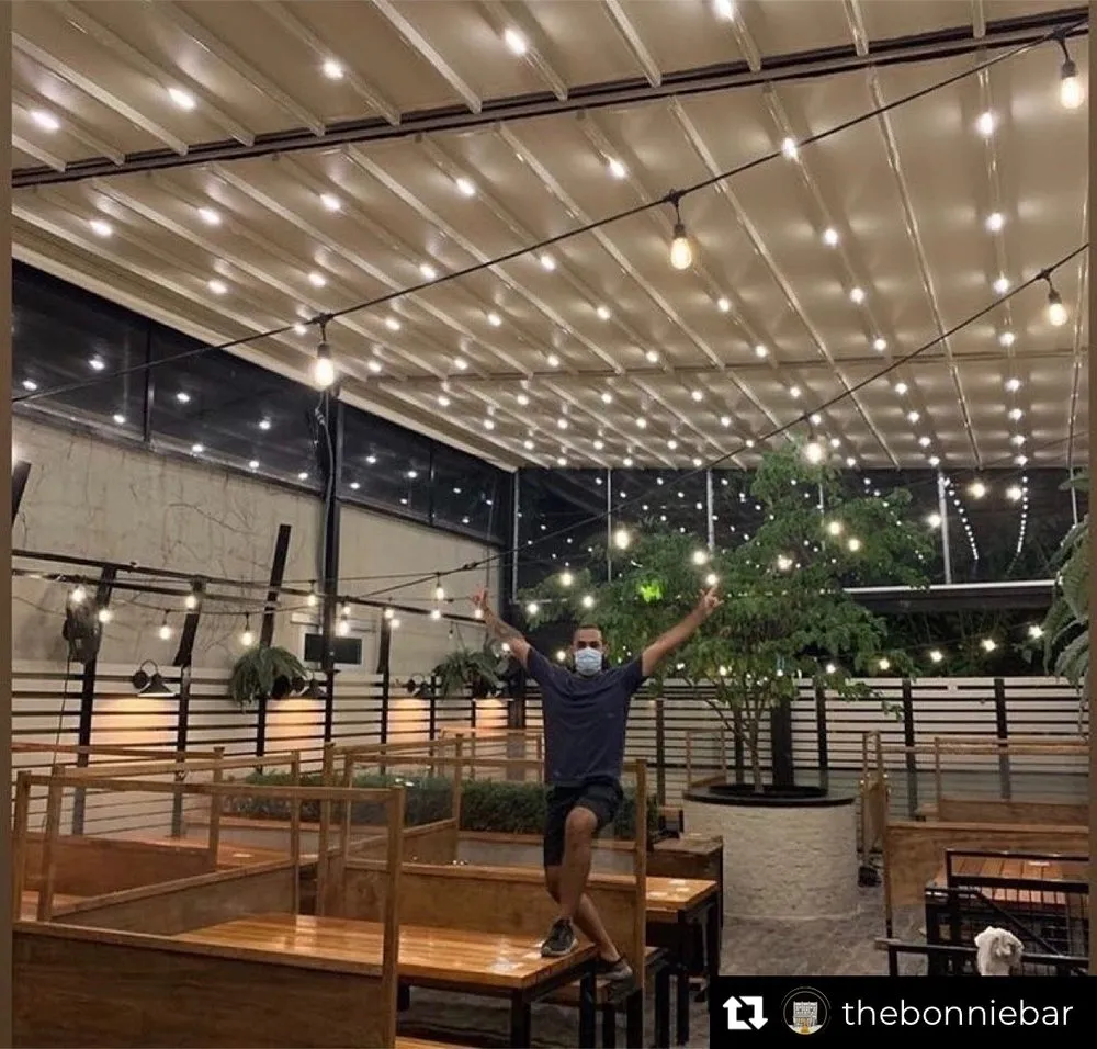 Slide of Retractable Roof