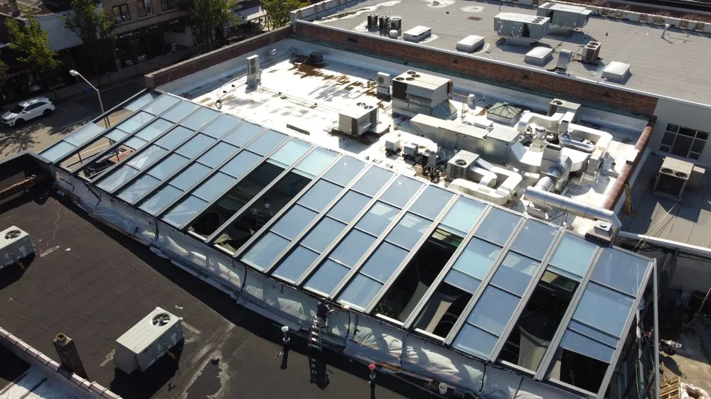 Slide of Retractable Roof