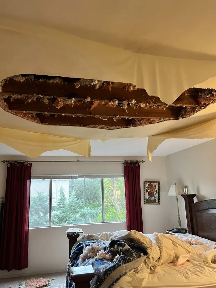 Licensed metal roofing installation after storm damage in San Fernando Valley, CA by Revamp Restoration