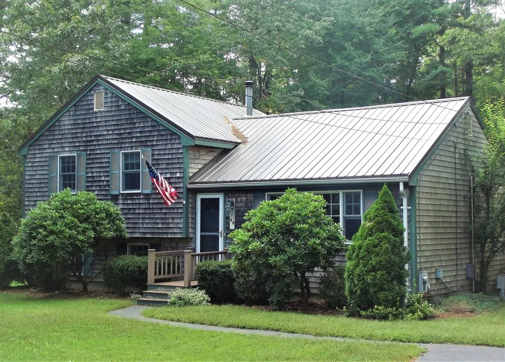 Slide of Revered Metal Roofing