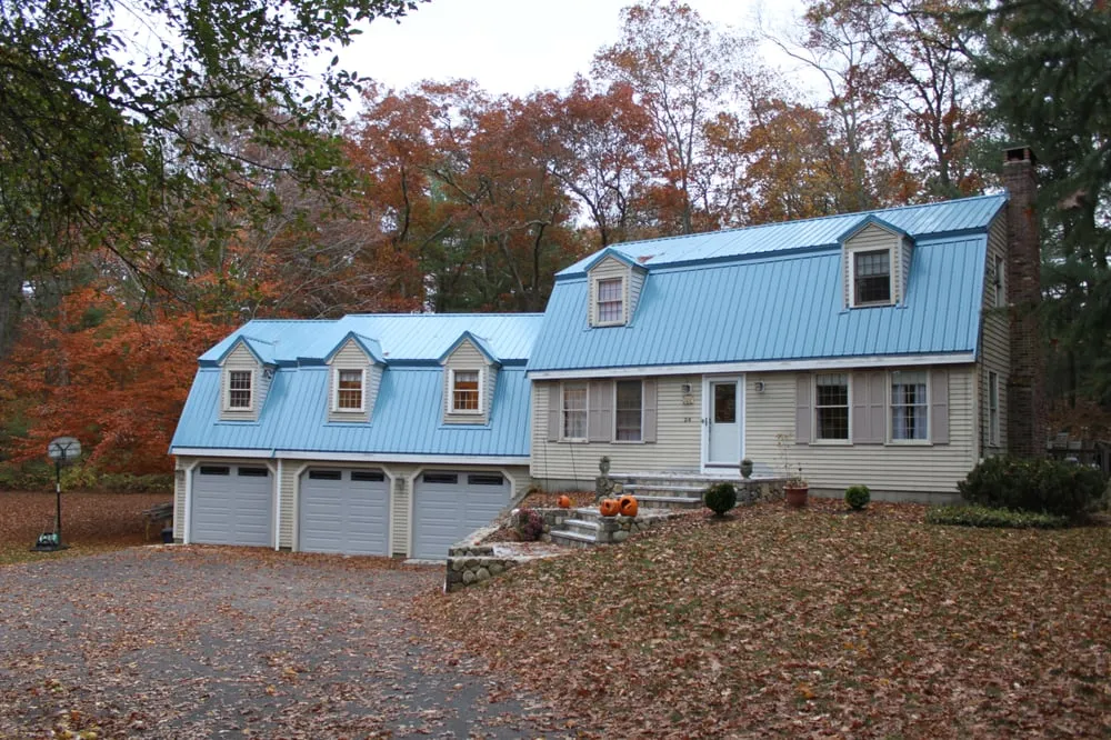 Slide of Revered Metal Roofing
