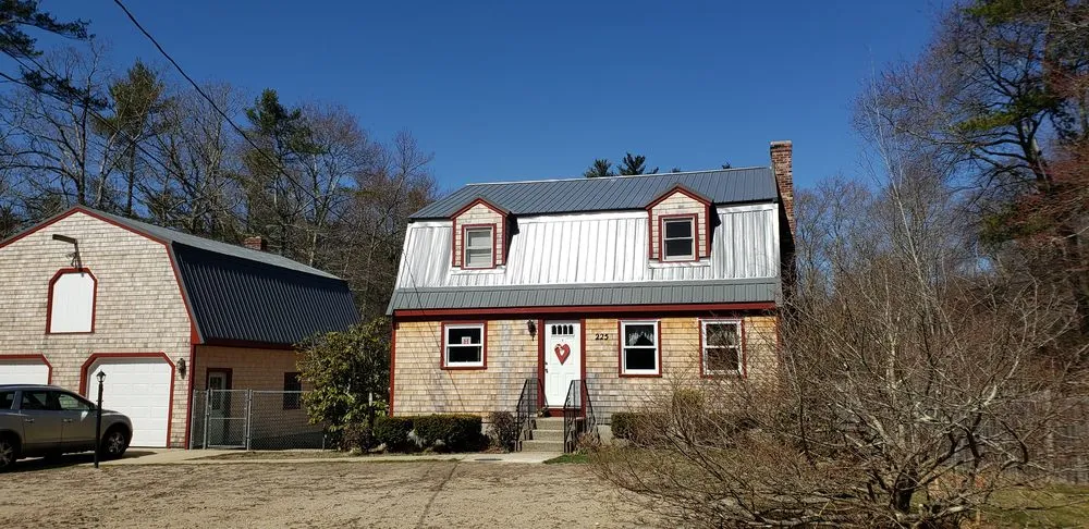 Slide of Revered Metal Roofing