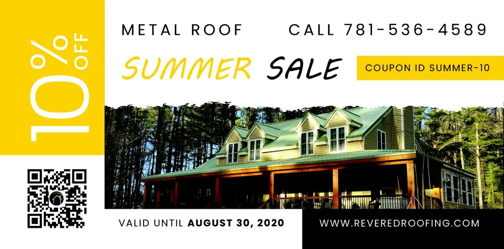 Slide of Revered Metal Roofing