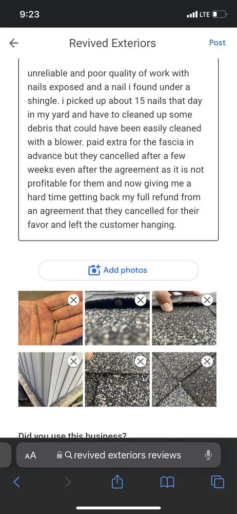 Slide of Revived Exteriors