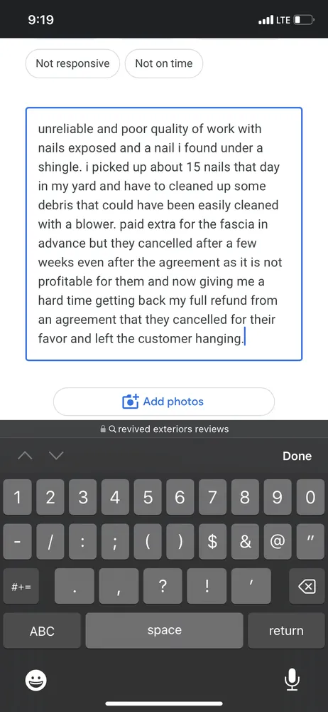 Slide of Revived Exteriors