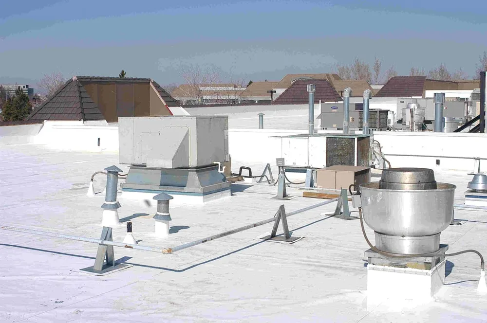 Slide of Revolution Roofing Group