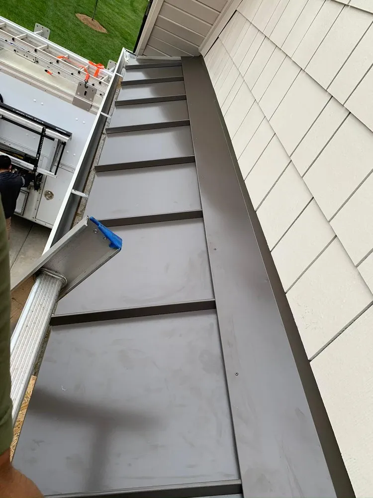 Emergency roof installation in Winston-Salem, NC by Rex Roofing