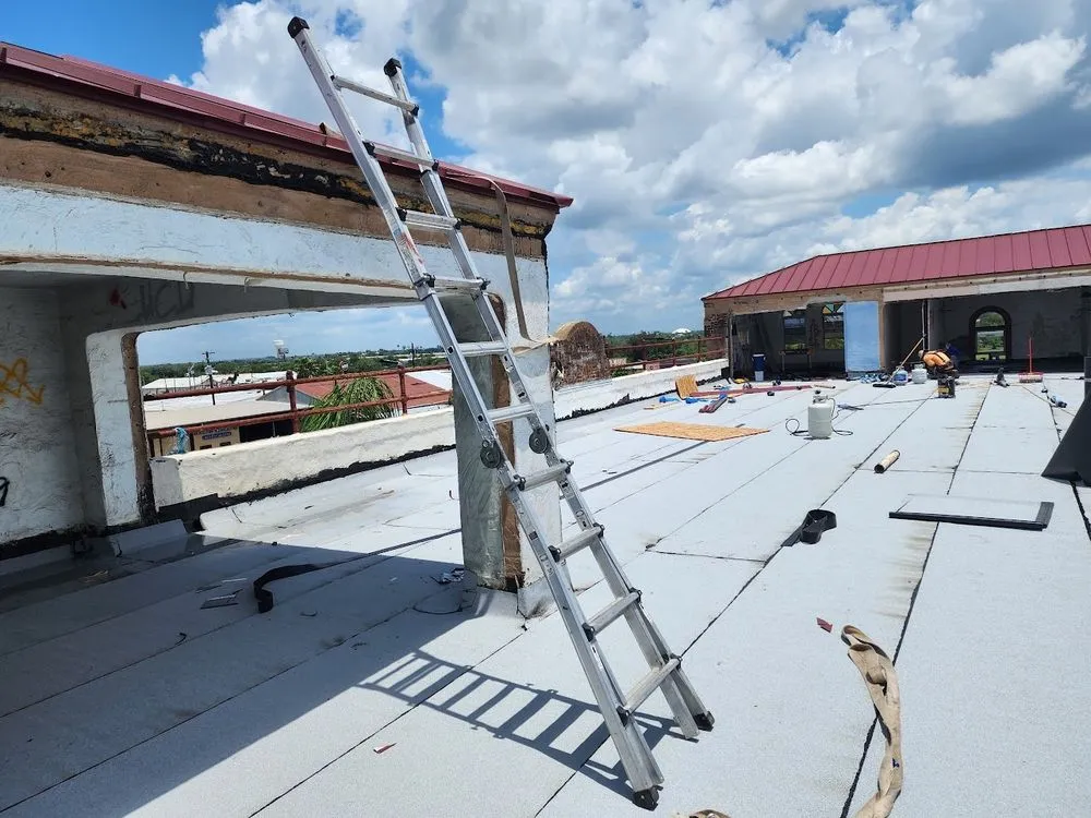 Slide of Reyes Roofing