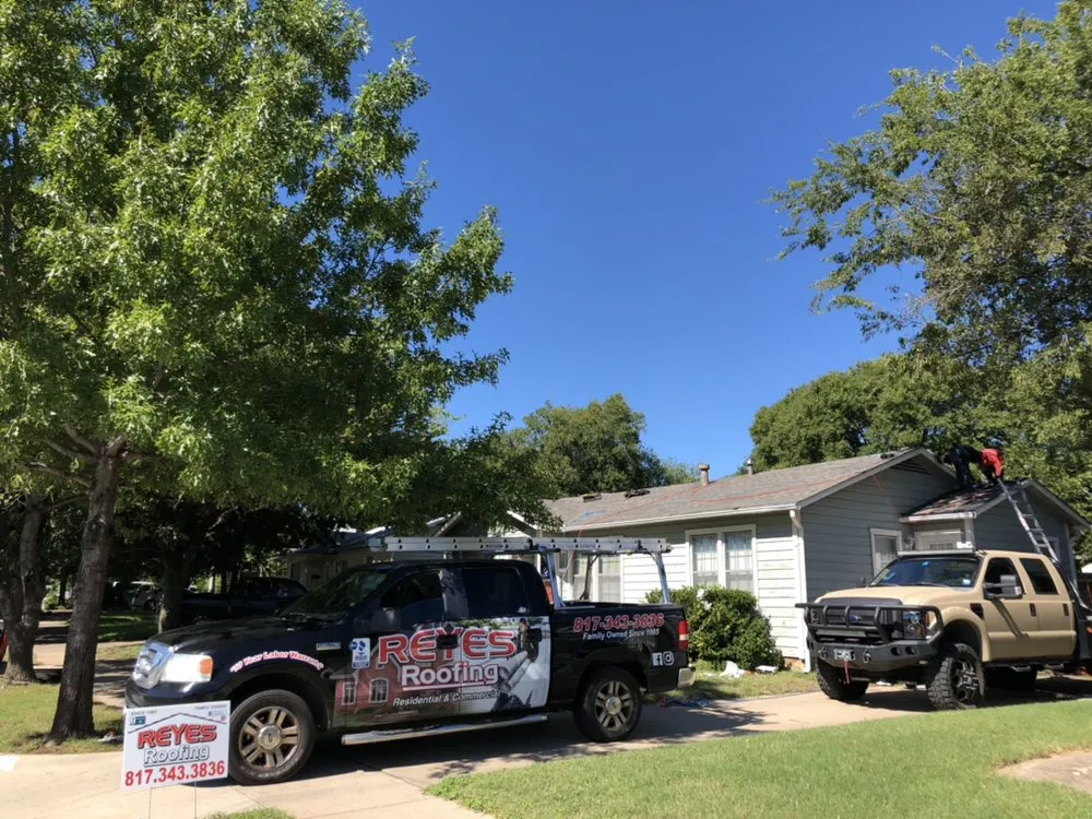 Slide of Reyes Roofing