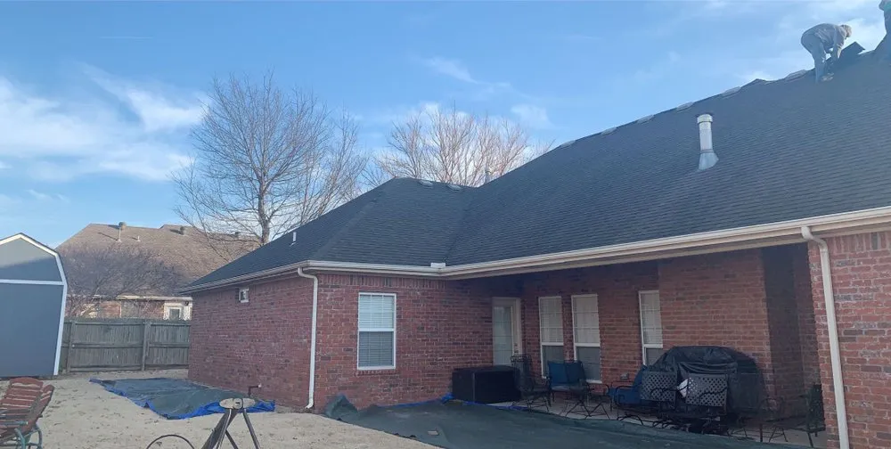 Local residential roofing service after storm damage across Okay, OK - Reyes Roofing