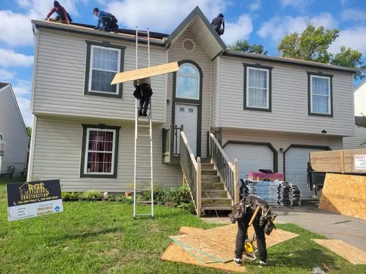 RGE Exteriors & Construction Logo