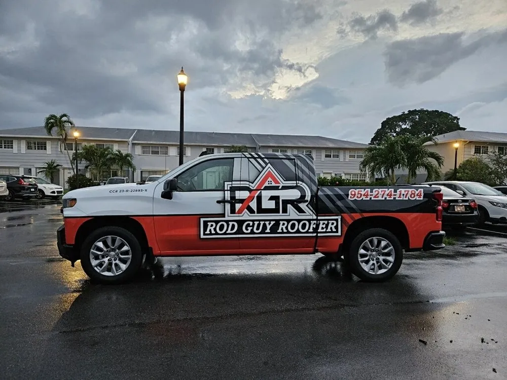 Slide of RGR Rod Guy Roofer