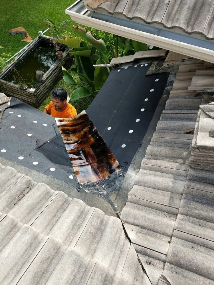 Slide of RHI Roofing