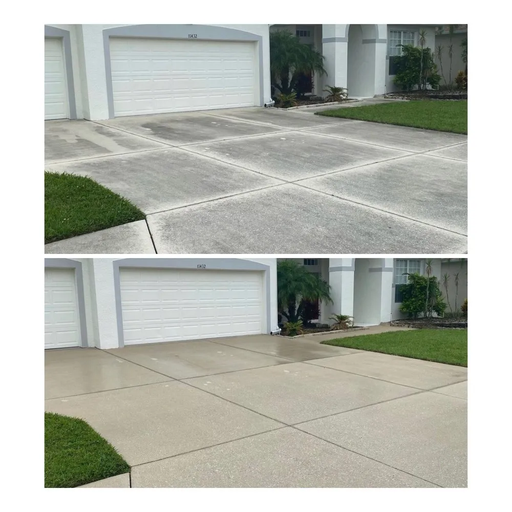 Slide of Rhino Exterior Power Washing