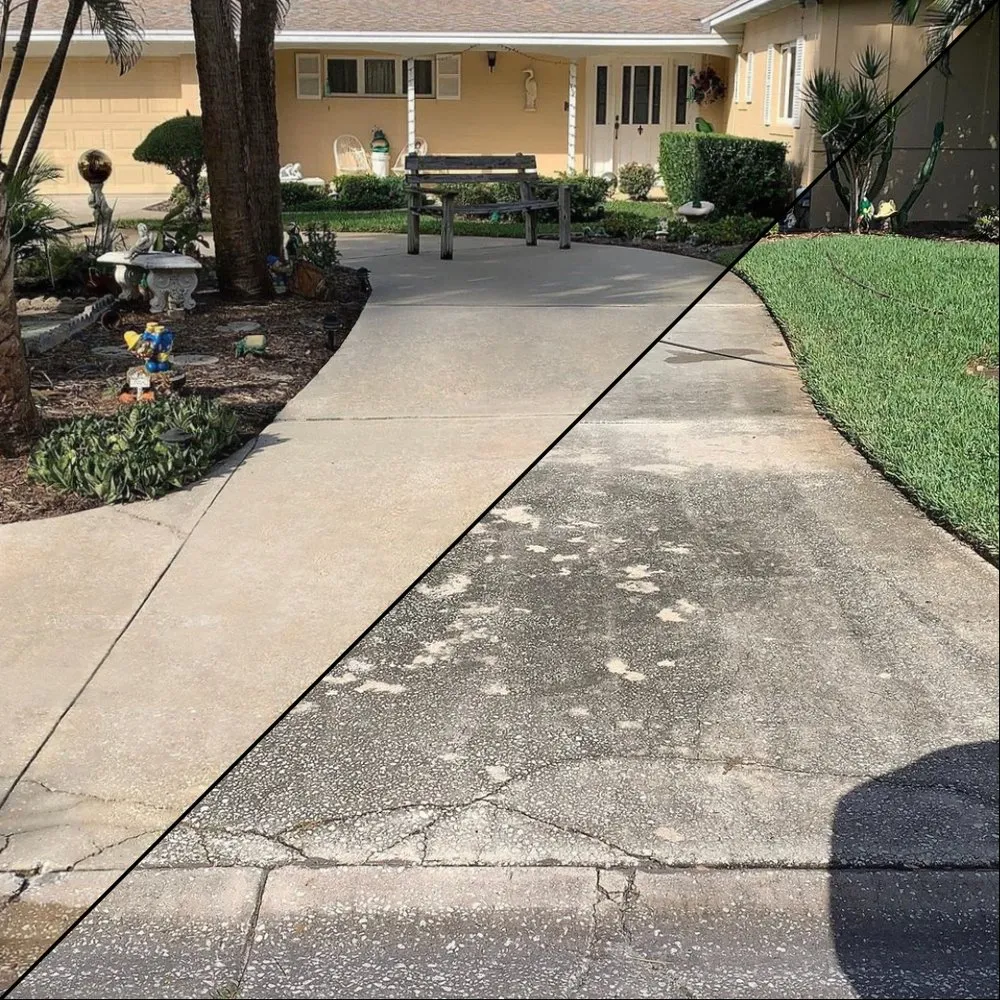 Slide of Rhino Exterior Power Washing