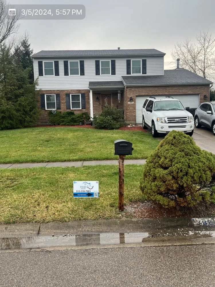 Top-rated residential roofing service in West Chester Township, OH by Rhino Exteriors