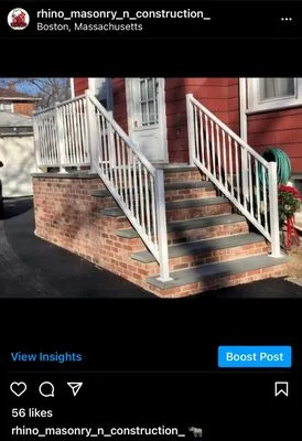 Rhino Masonry And Constriction Logo