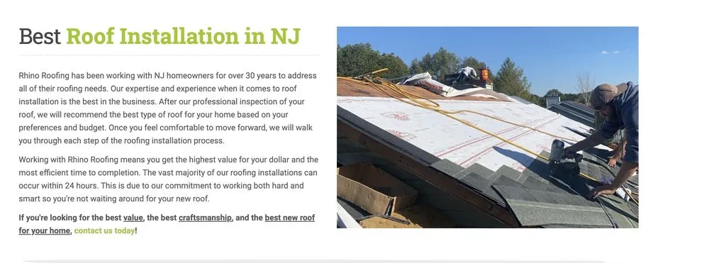 Slide of Rhino Roofing