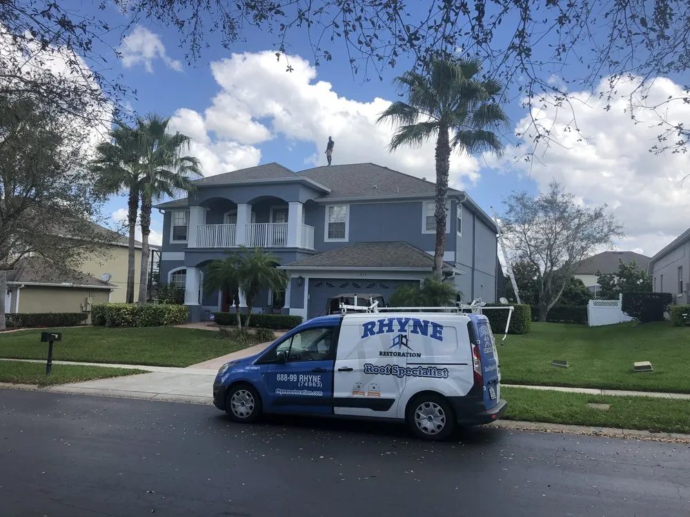 Slide of Rhyne Restoration