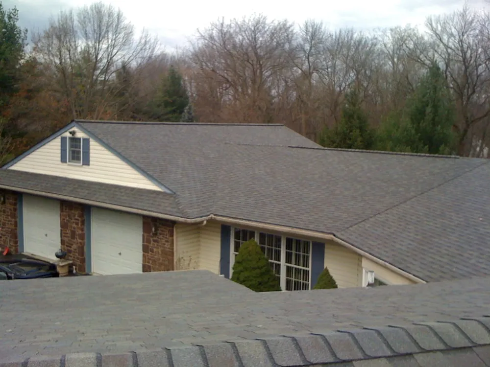 Emergency storm damage roof repair in Huntingdon Valley, PA - Rich Bennett Contracting