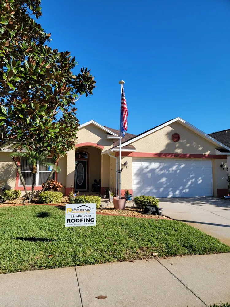 Slide of Richards' Roofing