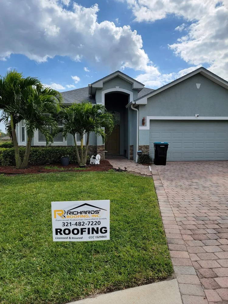 Slide of Richards' Roofing