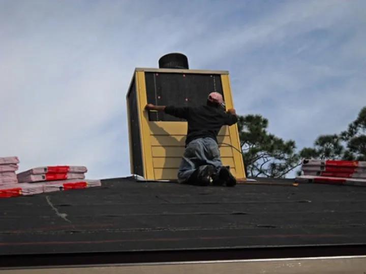 Slide of Richards' Roofing